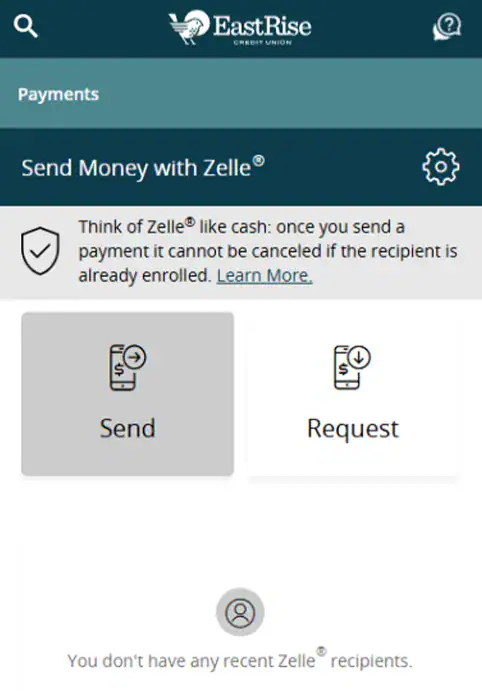 Image of where you can send money with Zelle